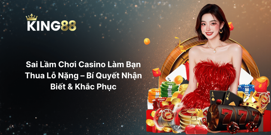 Sai Lầm Chơi Casino Làm Bạn Thua Lỗ Nặng – Bí Quyết Nhận Biết & Khắc Phục